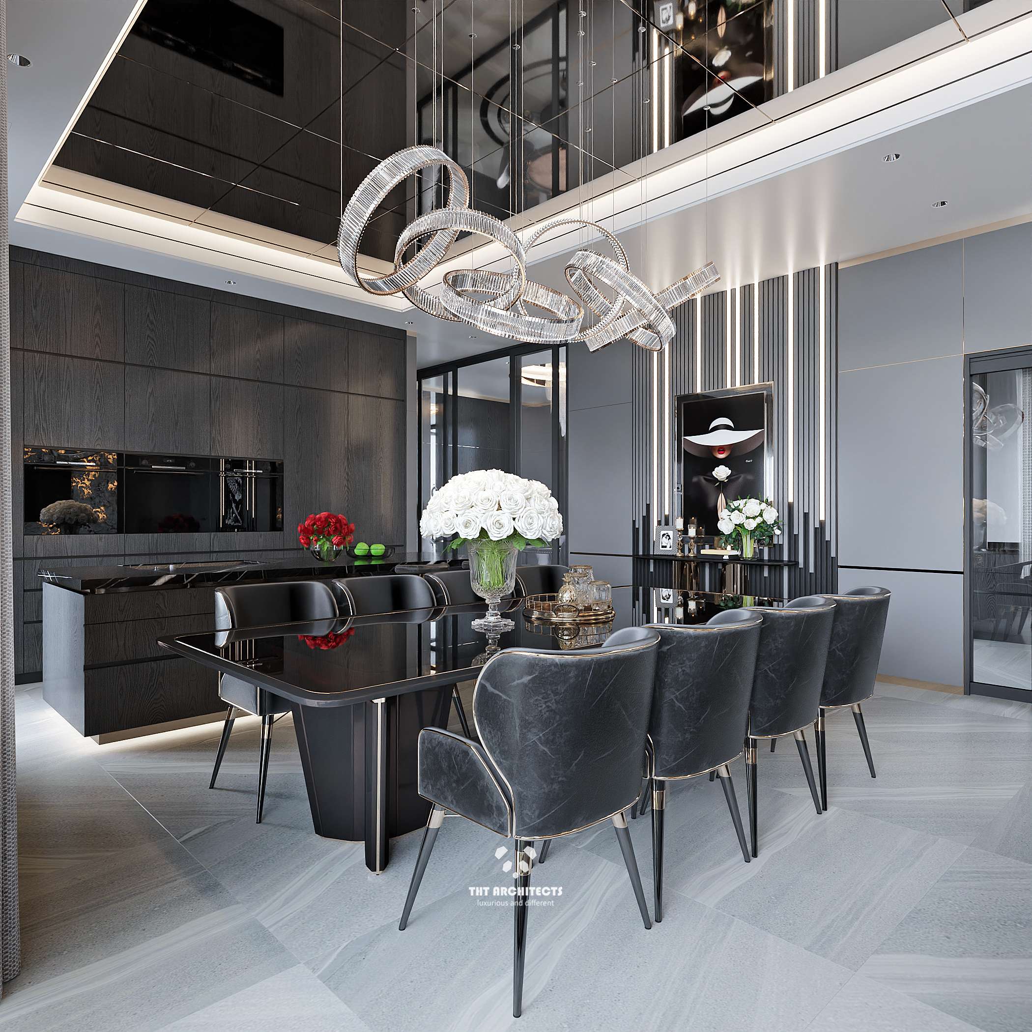 tht arichitects - Chung cư Define - P KHACH BEP - 14